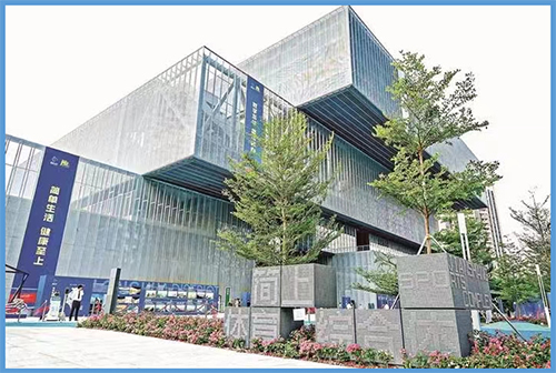 Schwimmbadprojekt des Blueway Sports and Cultural Center: Jianshang Sports Complex, Bezirk Longhua, Shenzhen